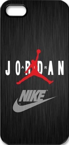 NBA Michael Jordan Chicago Bulls Iphone 5 Hard Case Cover Plastic Black Mj2