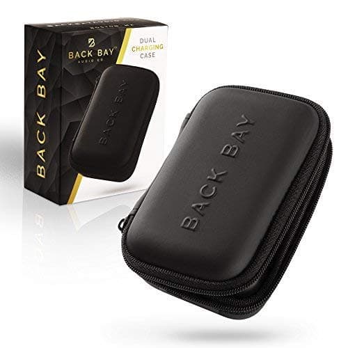Back Bay Audio Dual Charging Case - Power Bank Case for Bluetooth Earbuds, Headphones and Fitness Trackers
