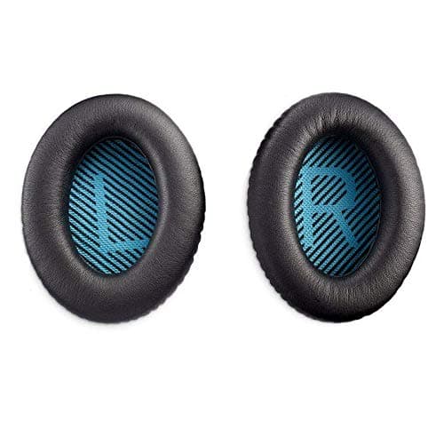 Yoozalo Replacement Memory Foam Earpads Ear Pads Cushion - Suitable for Bose Quiet Comfort QC15 QC25 QC35 QC2 AE2 AE2i AE2w SoundTrue SoundLink Headphones (Black)