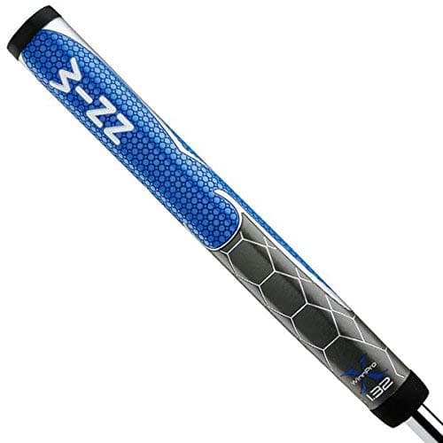 WinnPro X 1.32" Putter Grip Blue/Gray - Oversize - 70gm - .59" Core - Jumbo Putter