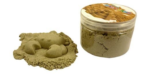 Magic Sand Refill - 250g- SAND COLOUR - Play Sand With No Mess! - Sculpture, Mold And Play!! by Magic Sand