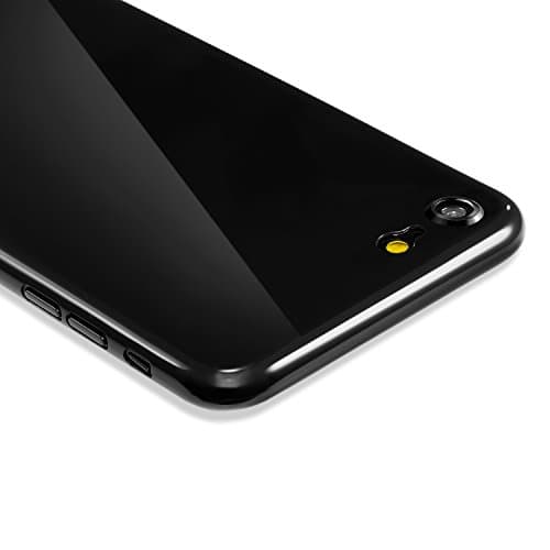 iPhone 7/8 Case, MANUKA 【Skin Series】Thin Sleek Snug Fit PP Naked Phone Texture Gloss Hard Case Cover for iPhone 7(2016)/8(2017) 4.7 Jet Black