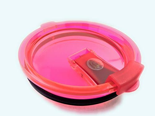Pink Spill Proof Lid for 30 oz Yeti , RTIC and other tumblers (Lid only)(30oz, New Pink) …