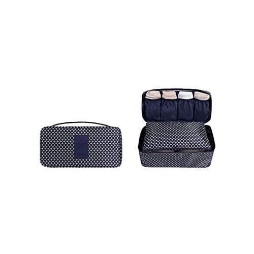 YITL Multi Functional Travel Organizer Storage Bag Drawer Dividers Closet Pouch Bag Organized Underwear,bra & Panties/cosmetic&makeup/toiletries for Women Men Travel & Home Use