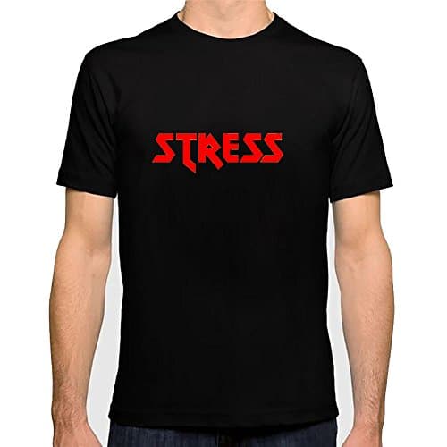 Drake Stress Fashion Tee (Black, Large)