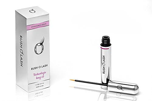 Rush O Lash Eyelash & Eyebrow Growth Serum / Enhancer Conditioner for Longer, Thicker, and Fuller Eyelashes & Eyebrow in 4 weeks (1ML)
