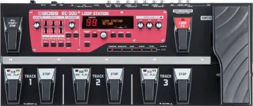 Boss RC-300 Loop Station Pedal w/Bonus DTC1 Tuner 761294500453