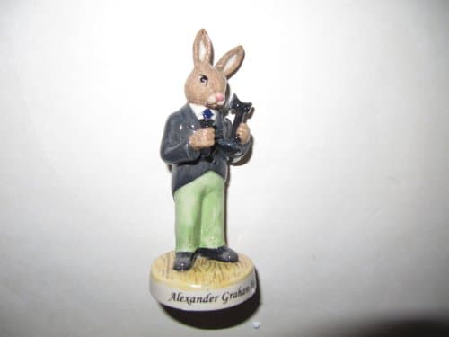 Bunnykins Alexander Graham Bell limited edition #0057