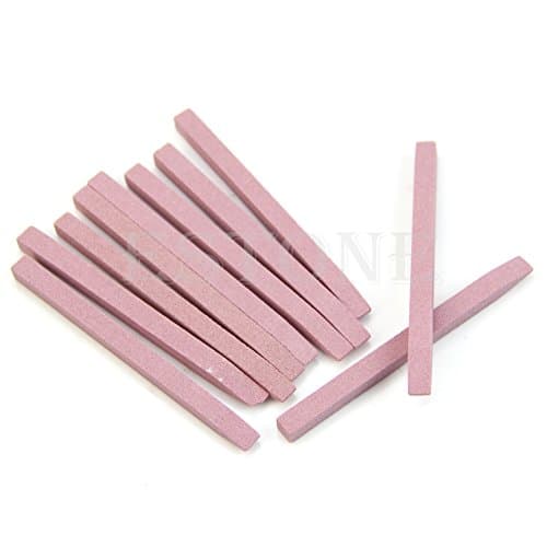 LinkinStar 10 Pcs/Set Nail File File Nail Tool Nail Manicure Pumice Stone Cuticle Pusher
