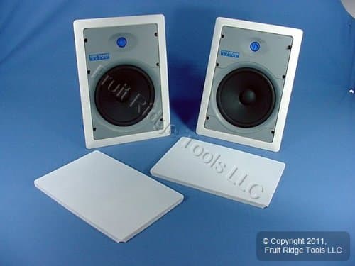 Leviton SGI80-W 8-Inch Two-Way In-Wall Loudspeaker, White