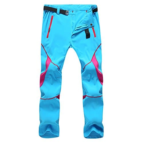 Ynport Men/women's Thin Softshell Climbing Pants Fast Dry Breathable Trousers
