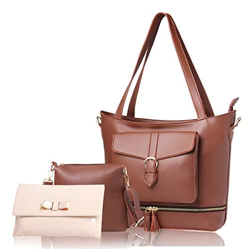 WOMEN MARKS (BROWN) HANDBAG (COMBO)
