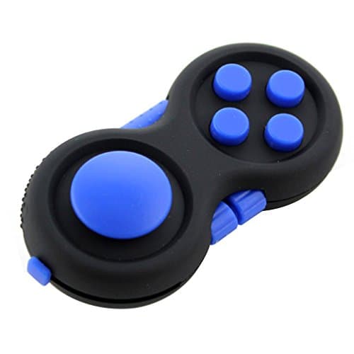 More&Better Fidget Hand Shank Fidget Pad Stress and Anxiety Relief Toys Fidget Dice Anti-anxiety and Depression Cube for Children and Adults (fidget pad)