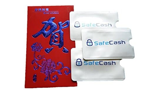 MOTR 3x RFID Blocking Card Holder Sleeves + Gift Wrapping. Protects from identity theft, electronic pick-pocketing, credit fraud and scratches!