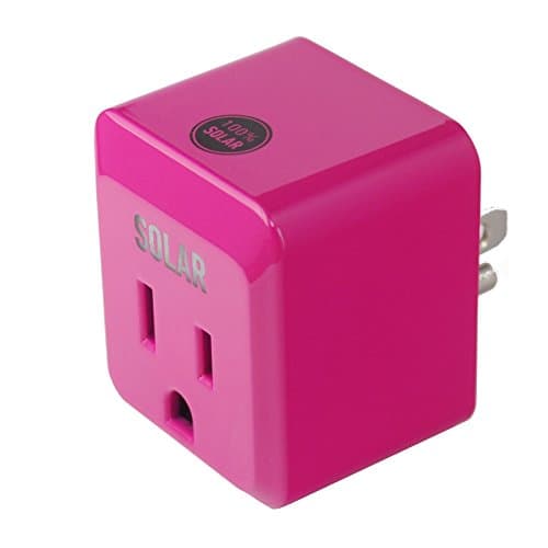 SunPort Smart Solar Plug - Smart Grid Solar Access without panels, Plug-in anywhere - Bluetooth LE (4.0), Smart Home Control and Scheduling with optional phone app (Magneta)