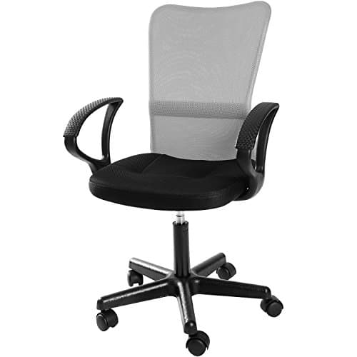 Merax Mid Back Mesh Swivel Task Chair Computer Desk Office Chair (Sliver)
