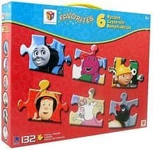 HIT Kids' Favorites 6 Puzzles Set