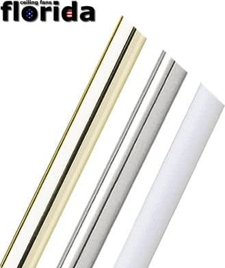 Stainless Steel 45Cm Drop Rod For Ceiling Fans