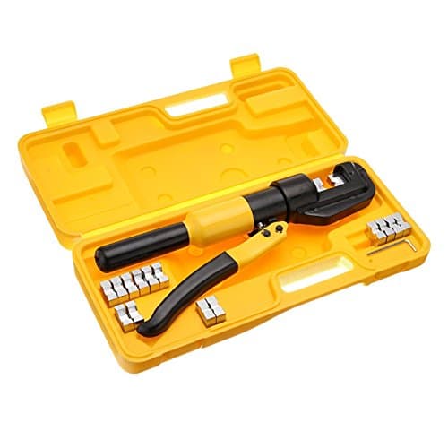 Wire Strippers 8 Ton Hydraulic Wire Terminal Crimping Tool 9 Dies