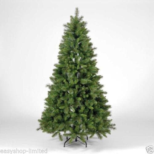 Naice Christmas Tree Premium Artificial Tree PVC Christmas Pine Tips with Solid Metal Legs Green (1000)