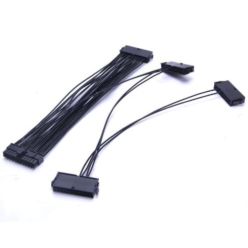 Vantacor Quadruple PSU Adapter Cable 24 Pin 4-way