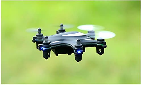 GOTechy Mini Hexa Drone 6 Axis Gyro 4.5CH 2.4G RC Hexacopter with LED Lights 3D Inverted Flight - BLACK