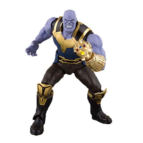 FLYSXP Marvel Destroys The Arrogant Alliance 3 Infinite War Thanos Movable Doll Hand Model Doll 16cm Toy statue