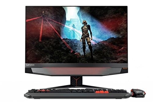 2018 VR Ready Premium Lenovo IdeaCentre Y910 27" All-in-One WQHD IPS Gaming Desktop- Intel Quad-Core i7-6700 3.4GHz, 16GB DDR4, 128GB SSD + 1TB HDD, 8GB NVIDIA GTX 1070, DVD Burner, 802.11ac, Win 10