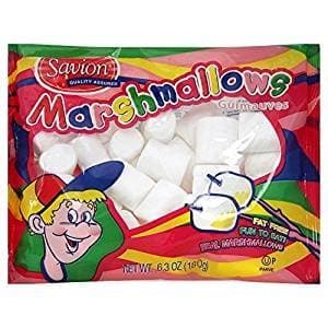 Savion Marshmallows Gluten Free Kosher For Passover 5 Oz. Pack Of 6.