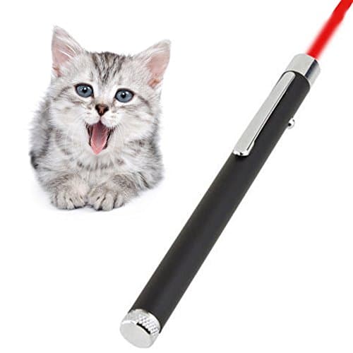 TBH Brands Interactive Focus LED Light Pointer for Cats Pets Teaser Wand Chaser Toy
