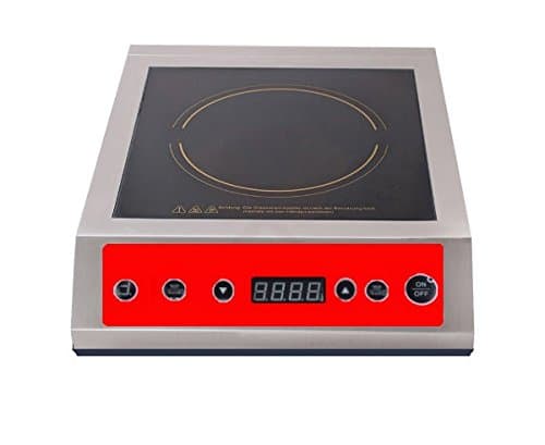 CookMART Induction Range, CounterTop Cooker, Quick Fast Heat-up, Stainless Steel Frame, NO Flame 120V, 1800W, 208/240V, 3500W (120V, 1800W)