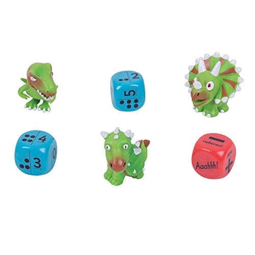 ZooBooKoo Dino Dice Numbers & Dots - Mental Math Games