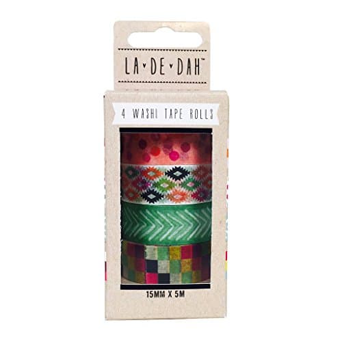 La De Dah Scrapbook Creative Journalling Washi Tape - Assorted Designs