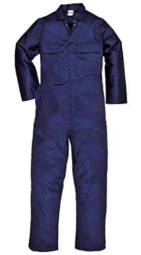 Super Save Direct uk Mens Boiler Suit Overall Coverall Work Boilersuit
