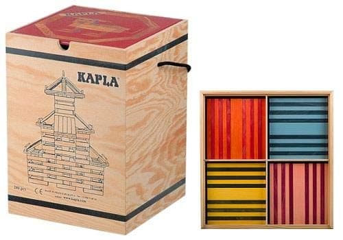 KAPLA Stones Box 280 Pieces With 100 Pieces Colored