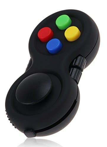 Fidget-Pad, aFidget Game-Pad Design Fidget-Desk Toy. Children Kids & Adults Stress Relief ADHD (Multi-Color)