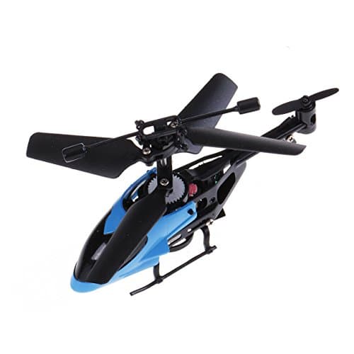 Gobrillant Super Mini QS QS5013 2.5CH Micro Remote Control RC Helicopter-Blue