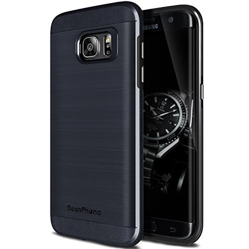 Galaxy S7 Edge Case, DeanPhone Slim Meta Premium Dual Layer Protection Case with Shock Absorbing TPU Inner Layer For Samsung Galaxy S7 Edge