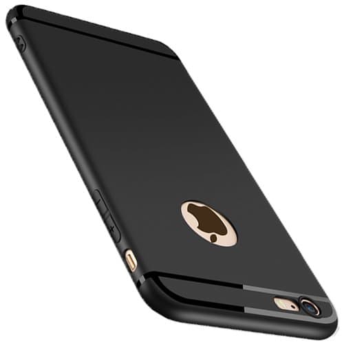 Luxury Premium Matte TPU Phone Protect Cover Iphone cases for IPhone 6 Iphone 6s and plus (Black,Iphone 6/6s plus)