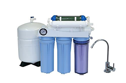 Koolermax AR-125 6-stage RO+DI Aquarium Drinking water RO system 80 to 120 GPD New complete 2 outputs