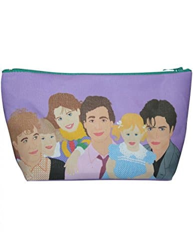 Full House Pop Zipper Pouch and Makeup Bag - A 90's Sitcom Favorite!