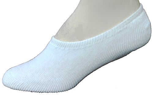 CSI No Show Not Socks 3 pair pack One size fits Most USA Made