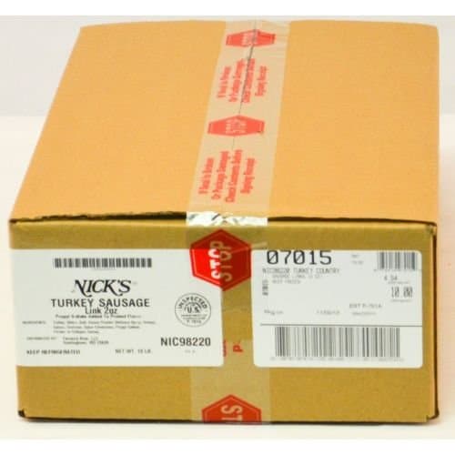 Nicks Turkey Breakfast Sausage Link, 2 Ounce -- 1 each.