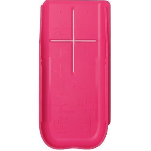 Strong Pink Hard Slide Cover for TI 84 Plus, TI 84 Plus C Silver Edition (not for TI 84 Plus CE)
