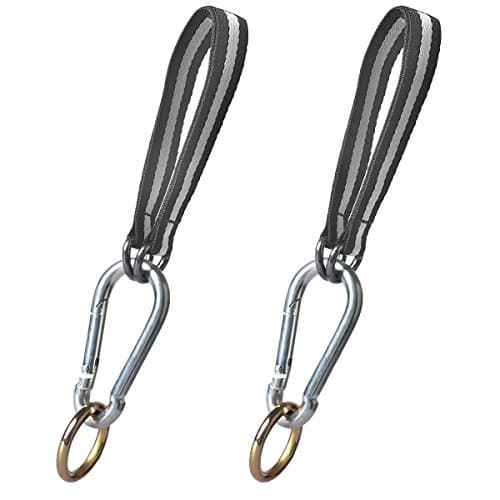 Swing Hanging Kit, Swing Set Accessories, Hardware for Swings Hammocks and Punching Bags, Sturdy and Heavy Duty, Easy to Use, No Tools Needed (14 inch, black)