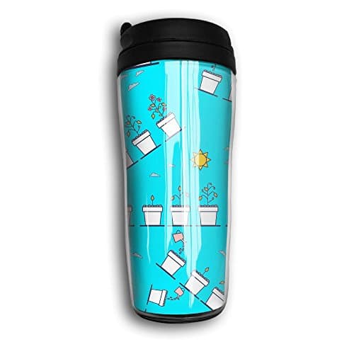 Bonsai Tree Travel ABS Plastic Cup Easy Clean Curve Insulated Cup