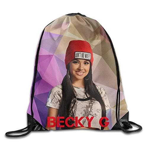 vcbndfcjnd Creative Design Becky G Drawstring Backpack Sport Bag For Men And Women