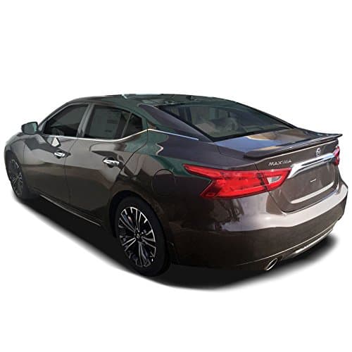 Dawn Enterprises MAX16-SPRT-FM Lighted Factory Style Flush Mount Spoiler Compatible with Nissan Maxima - Bordeaux Black Metallic (GAB)