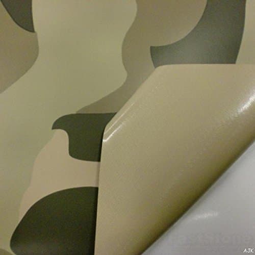 Desert Camouflage Vinyl Car Wrap Various Pattern Various Sizes (50cm x 1.52m)