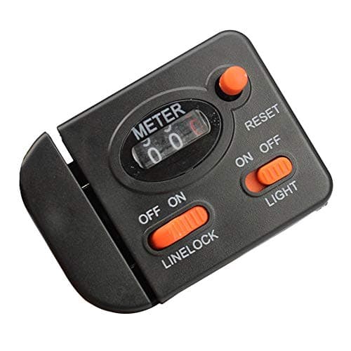 Eruditter 6.7 cm x 5 cm x 2.5 cm The lock is fixed fishing line counter digital line depth meter fishing tools